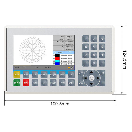 Комплект системы управления с камерой Ruida RDC6445G-DFM-RD